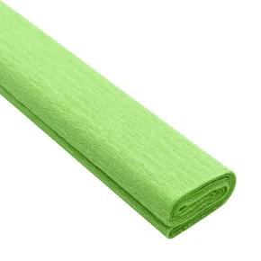 Krepový papier svetlo zelený